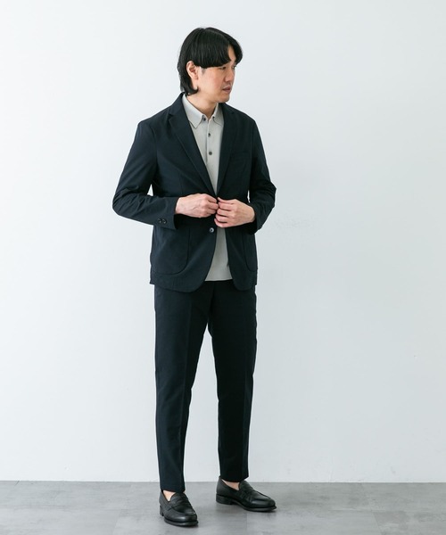 アーバンリサーチドアーズ セットアップスーツ イージーケア 強撚コンフォータブル URBAN RESEARCH DOORS カジュアルスーツ 「イージーケア」LIFE