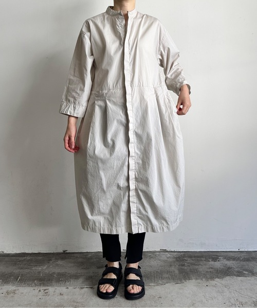 【vent blanc】FIBER DOWN マットハーフコート vent blanc】FIBER DOWN マットハーフコート