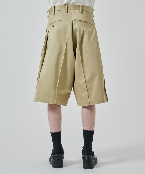 こーきさん専用 KHOKI パンツ 「KHOKI」別注 Pleat-design shorts メンズ