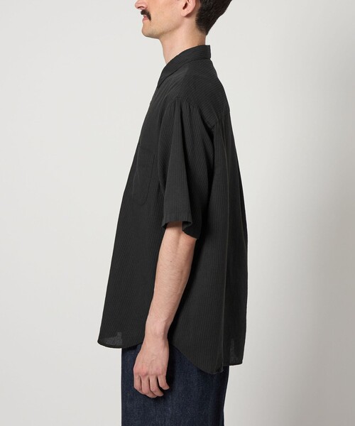 スティーブンアラン ピケストライプ シャツ 極美品 STEVEN ALAN シャツ 「Steven Alan」 CC ピケ ストライプ