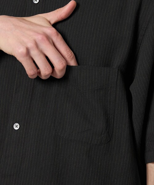 STEVEN ALAN シャツ 「Steven Alan」 CC ピケ ストライプ