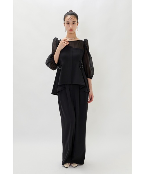 Niana et.UNiVER パンツドレス Mサイズ niana（ニアナ） パンツドレス セパレートパンツコンビネーション 2点