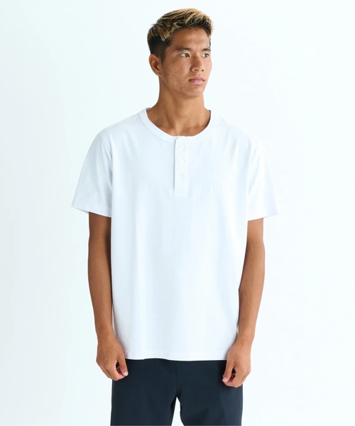 Quiksilver（クイックシルバー） ヘンリーネック tシャツ BUBBLE HENLY 