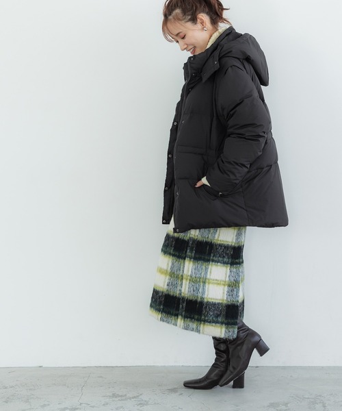 coco♡　ダウン　ブラック coca（コカ） 「coca（coca）」 ダウンジャケット M ブラック