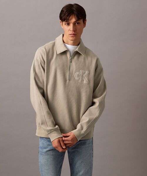 Calvin Klein（カルバン・クライン） トレーナー スウェット ダブル 