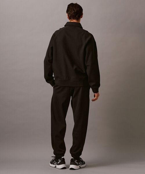 (取寄) カルバンクライン メンズ    men Wivlo Black Calvin Klein（カルバン・クライン） トレーナー スウェット ダブル