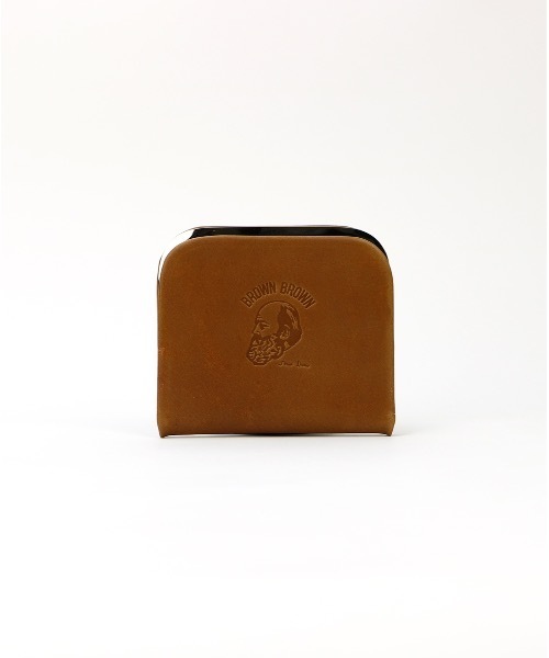 【BrownBrown】ブラウンブラウン/ がま口コンパクトウォレット新品未使用 BrownBrown（ブラウンブラウン） 財布 「BrownBrown」ブラウンブラウン