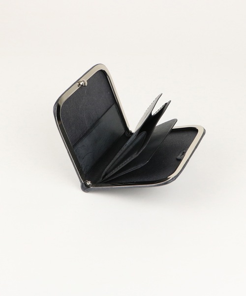 新品未使用　BrownBrown Gamaguchi wallet黒 楽天市場】ブラウンブラウン ピックレザー Gamaguchi wallet
