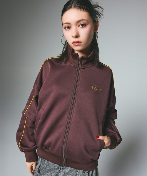 大人気 X-girl PENCIL SCRIPT LOGO 2WAY TRACK JACKET 着回し◎ X-girl｜PENCIL SCRIPT LOGO 2WAY TRACK JACKET | Rakuten