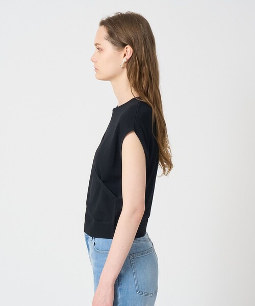 ANAYI（アナイ） ニット セーター アシメカシュクールプルオーバー