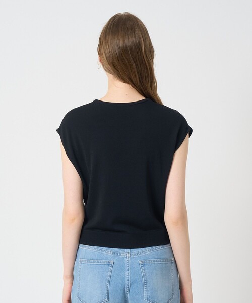 ANAYI（アナイ） ニット セーター アシメカシュクールプルオーバー
