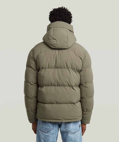 G-STAR RAW ダウンジャケット ダウン G-WHISTLER PADDED HOODED JACKET
