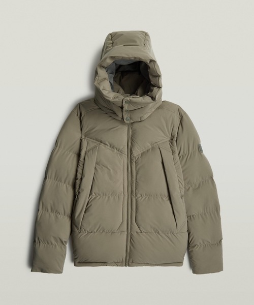 G-STAR RAW ダウンジャケット ダウン G-WHISTLER PADDED HOODED JACKET