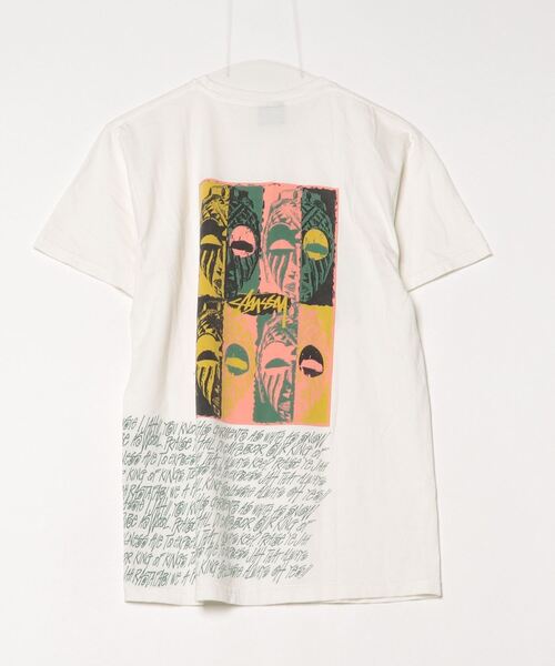 STUSSY 「STUSSY」 半袖Tシャツ S ホワイト メンズ : ZOZOTOWN