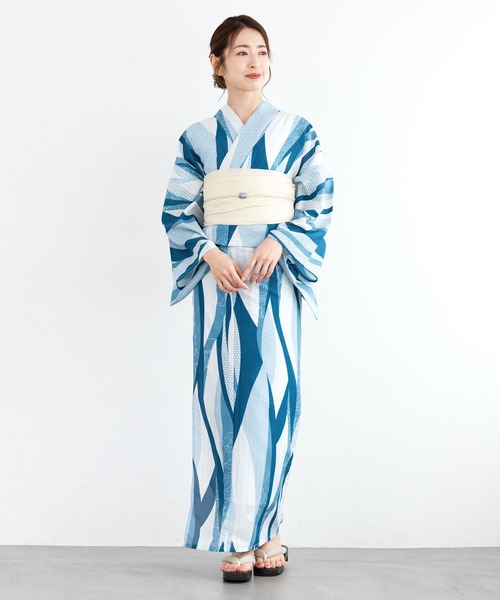 SOUBIEN 浴衣 二部式 セパレート SOUBIEN 浴衣 “初心者でもプロの着姿”新二部式 セパレート浴衣3