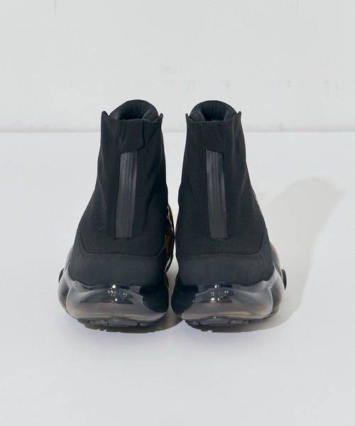 grounds 「grounds」 ハイカットスニーカー 38 ブラック