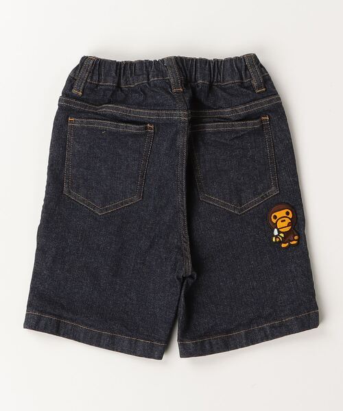 A BATHING APE キッズパンツ 90サイズ A BATHING APE パンツ BAPE HEAD CURVED PANTS キッズ 子供服