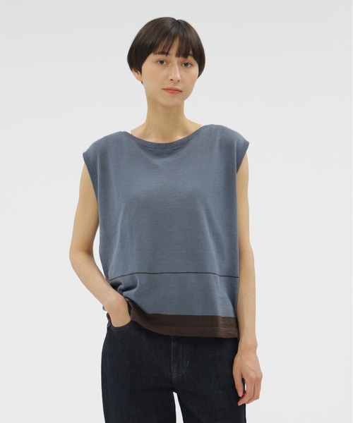 ニット セーター LINEN COTTON レディース