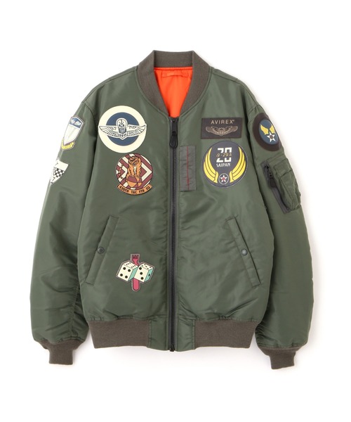 美品❗️AVIREX TOP GUN MA-1 フライトジャケット　ミリタリー　M AVIREX アビレックス TOMCAT MA-1 フライトジャケット メンズ