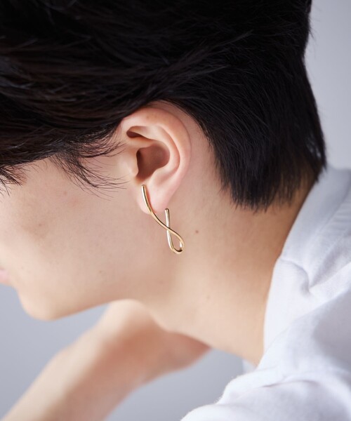 ピアス 「ウェアピアス」 インフィニティ レディースの画像