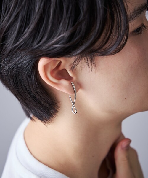 ピアス 「ウェアピアス」 インフィニティ レディースの画像