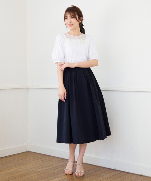Rose Tiara tシャツ 「人気追加/手洗い可」ドットチュール