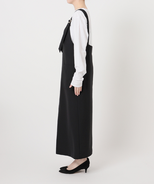 Spick＆Span 「Spick & Span」 サロペットスカート 36 ブラック