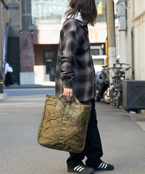 トートバッグ BRIEFING/ブリーフィング TYPE III AVIATOR 3WAY PACK トートバッグ ヘルメットバッグ レディースの画像