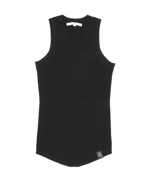 UN3D.（アンスリード） ノースリーブニット FREE ブラック レディース