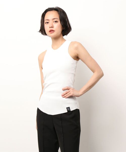 UN3D.（アンスリード） ノースリーブニット FREE ブラック レディース