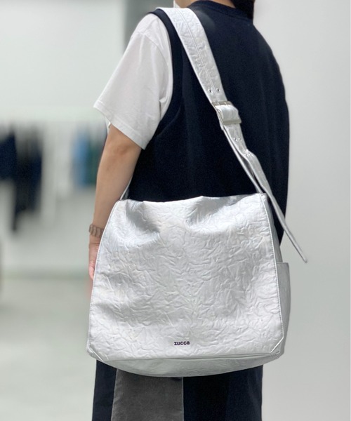 ZUCCa 「ZUCCa」 ショルダーバッグ FREE シルバー レディース