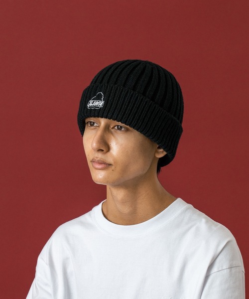 XLARGE（エクストラ ラージ） ニット帽 ニットキャップ SLANTED OG RIB