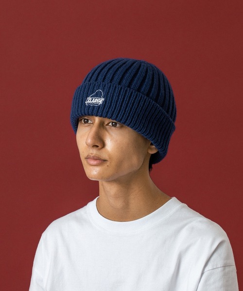 XLARGE（エクストラ ラージ） ニット帽 ニットキャップ SLANTED OG RIB