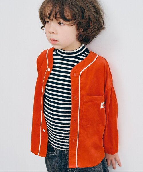 tシャツ 「ジュニア対応」イロチ買いしたいストレッチリブトップス リンク キッズ 子供服 男の子 女の子 | p.premier