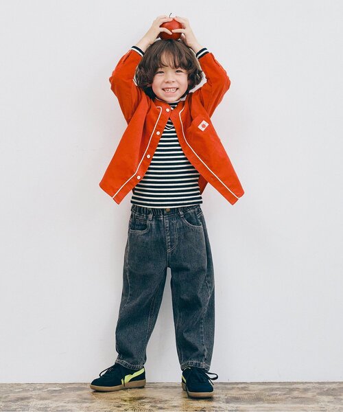 tシャツ 「ジュニア対応」イロチ買いしたいストレッチリブトップス リンク キッズ 子供服 男の子 女の子 | p.premier | 08