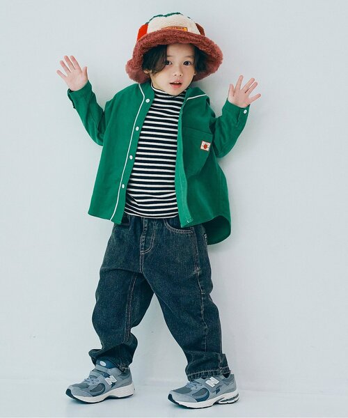 tシャツ 「ジュニア対応」イロチ買いしたいストレッチリブトップス リンク キッズ 子供服 男の子 女の子 | p.premier | 10