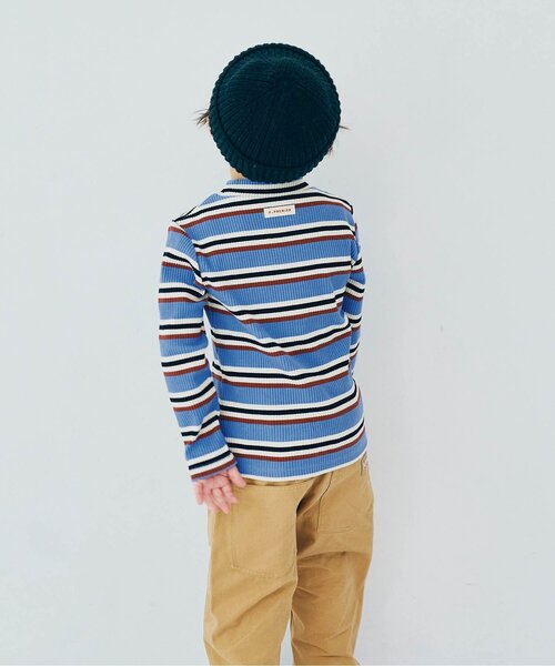 tシャツ 「ジュニア対応」イロチ買いしたいストレッチリブトップス リンク キッズ 子供服 男の子 女の子 | p.premier | 12