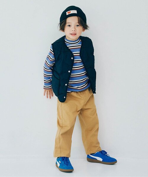 tシャツ 「ジュニア対応」イロチ買いしたいストレッチリブトップス リンク キッズ 子供服 男の子 女の子 | p.premier | 13