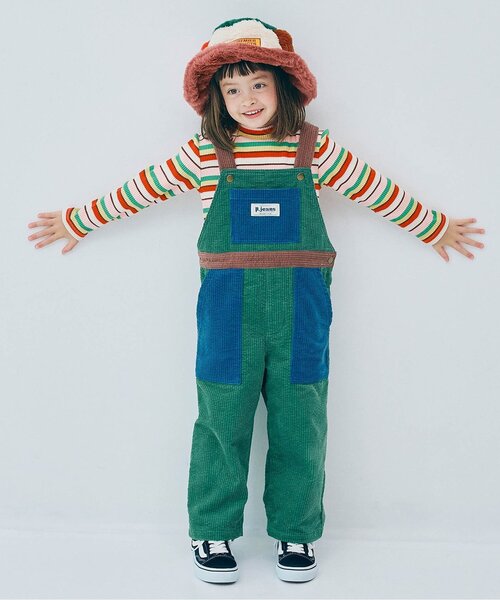 tシャツ 「ジュニア対応」イロチ買いしたいストレッチリブトップス リンク キッズ 子供服 男の子 女の子 | p.premier | 24