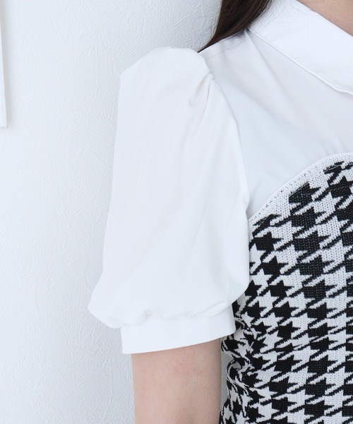 「titty＆Co. PETIT」 半袖シャツ FREE ホワイト レディース_画像8