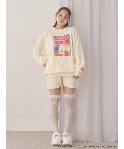 merry jenny いちご新聞frill frillスウェット merry jenny（メリージェニー） トレーナー スウェット いちご新聞