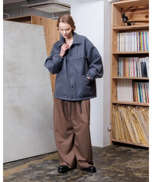VOAAOV（ヴォアーブ） コート ジャケット DUBLE MELTON Blouson メンズ