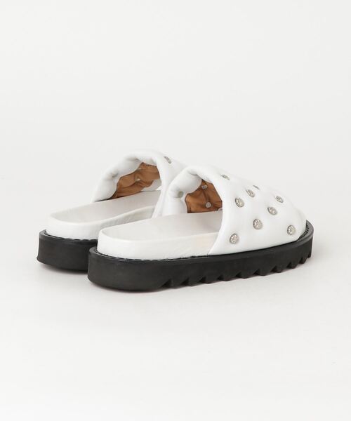 「TOGA PULLA」 フラットサンダル 37 ホワイト レディース_画像2