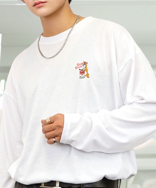 美品☆Supreme ワンポイントロゴ 花柄 刺繍 ロンT フラワー長袖Tシャツ tシャツ 刺繍 ワンポイント グラフィック ロンT ロゴ ハート 黒ネコ