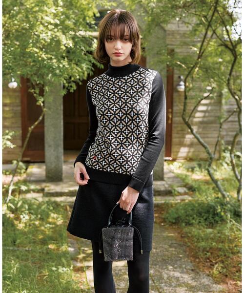 DRESSTERIOR（ドレステリア） ニット セーター オーバーラップサークル