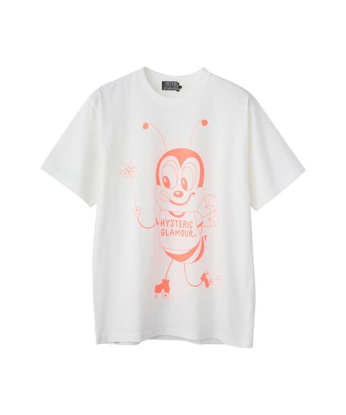 ヒステリックグラマー HYSロゴ 半袖Tシャツ M 白 HYSTERIC GLAMOUR（ヒステリックグラマー） 半袖Tシャツ MEDIUM