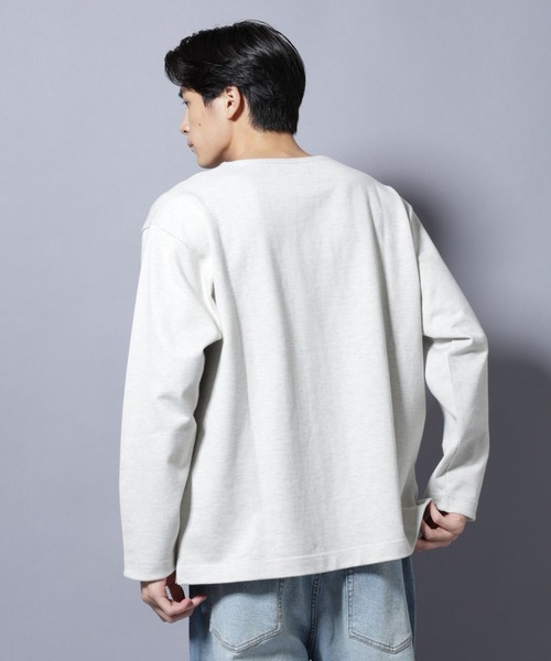 NANO universe（ナノ・ユニバース） tシャツ 天竺ヘビーコットンボート