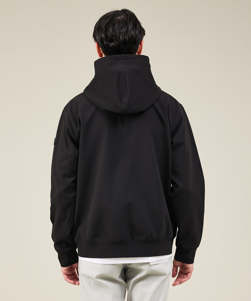 ABAHOUSE GRAY パーカー 「SMART CLOSET」ハイゲージ ポンチ ジップ