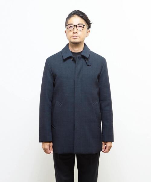 MEN'S MELROSE ステンカラーコート コート ウレタンボンディングバル