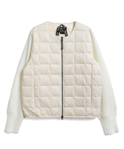 新品　taion ダウンジャケット　オフホワイト　nano・universe　S TAION（タイオン） ダウンジャケット S オフホワイト メンズ